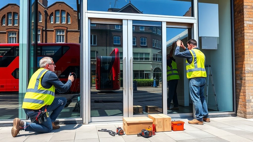 Automatic Door Installation Putney