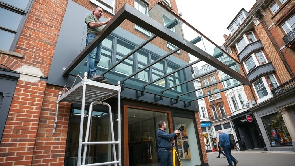 Shopfront Canopy Putney