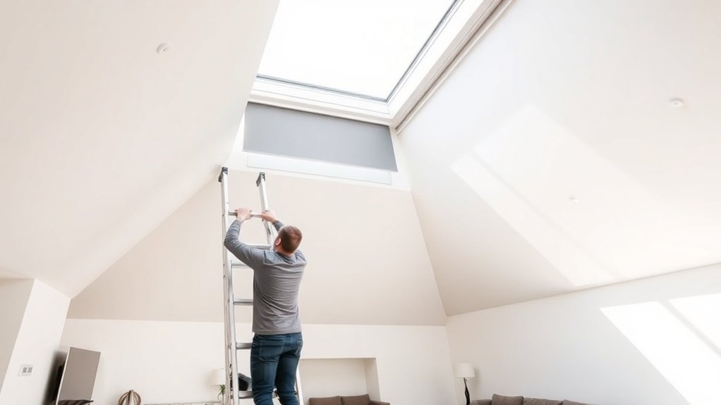Skylight Blinds Installation Putney