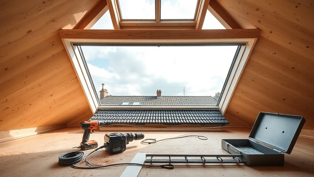 Skylight Installation Putney Wharf